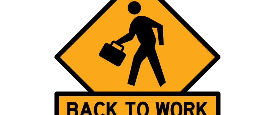 Back to work