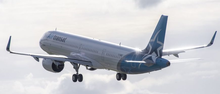 Air Transat receives first A321LR
